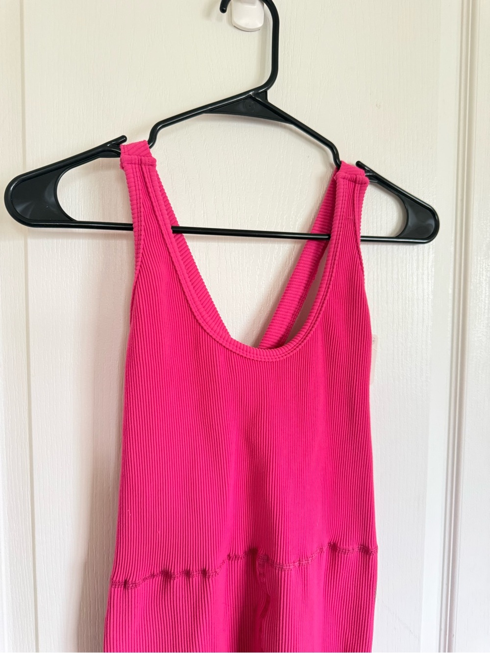 Free People Movement NEW Free Throw Onesie in Hot Pink - Picture 3 of 7